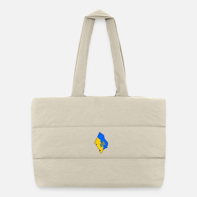 Drapeau du Niederösterreich Sac shopping matelassé