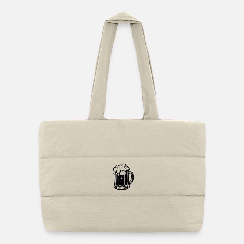 Sac shopping matelassé