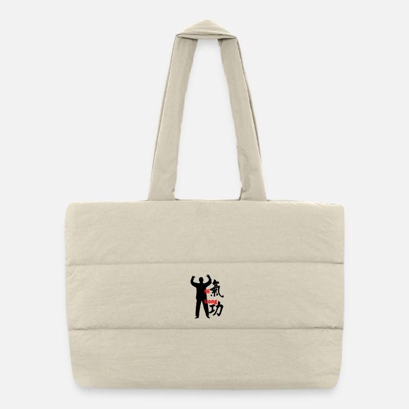 001 Kung Fu Qi Gong Sac shopping matelassé