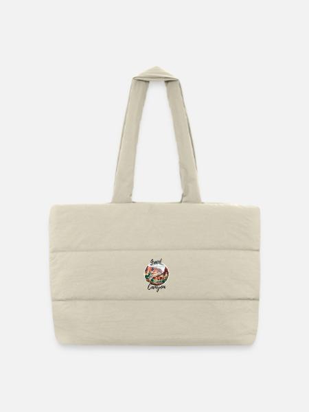 Grand Canyon - Gesteppte Shopping Bag - Naturweiß
