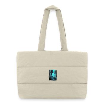 Rocky Waterfall - Puffer Shopping Bag - natural - Front