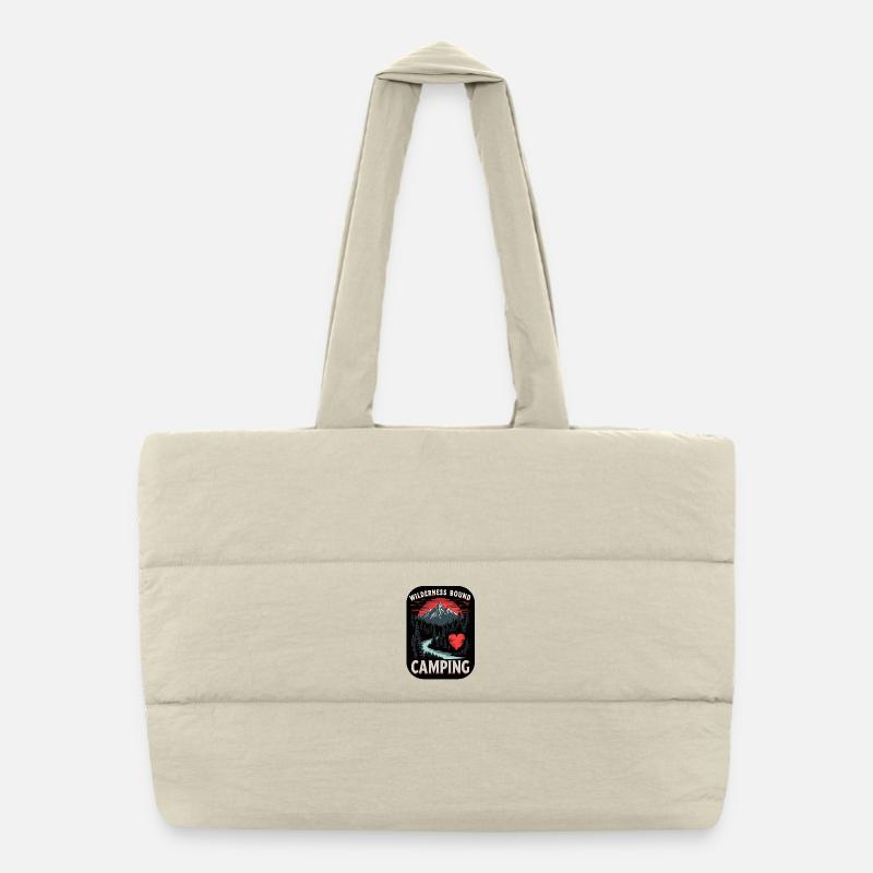 Wilderness Bound Camping Herz Puffer-Einkaufstasche