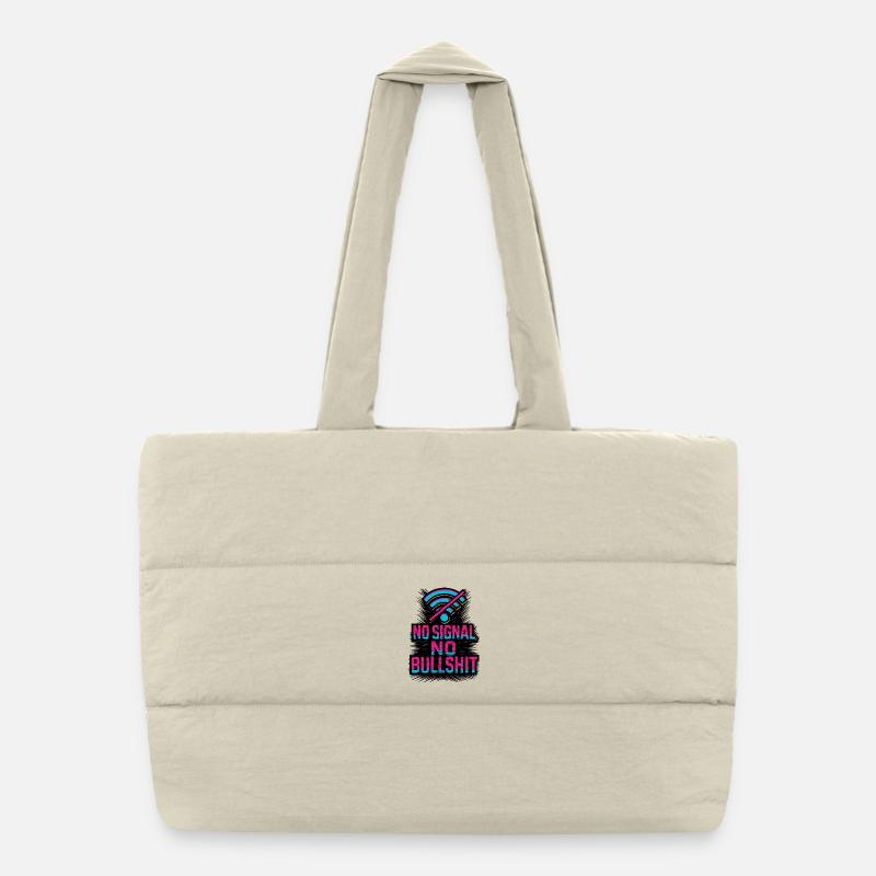 Offline Warrior Puffer-Einkaufstasche