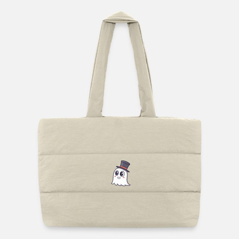 Fantome chic chapeau haut de forme Sac shopping matelassé