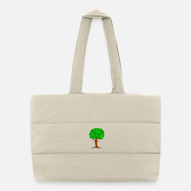 Drôle d’arbre Sac shopping matelassé