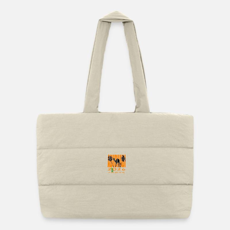 AbudhABI 2026 Puffer-Einkaufstasche