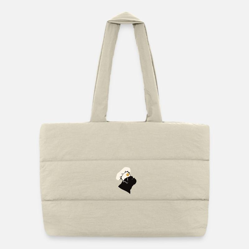 Chien Baker Minimaliste avec Chapeau Sac shopping matelassé