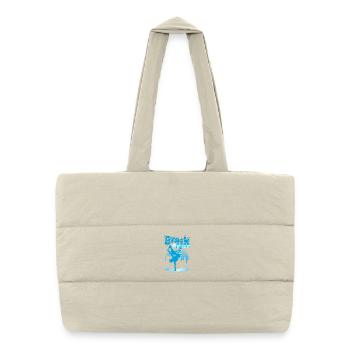 City breakdance - Puffer Shopping Bag - natural - Front