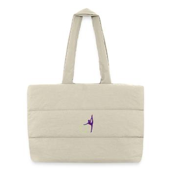 Rhythmic gymnastics - Puffer Shopping Bag - natural - Front