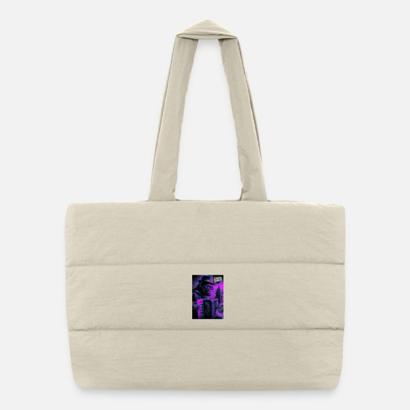 Urbaner Dschungel Puffer-Einkaufstasche