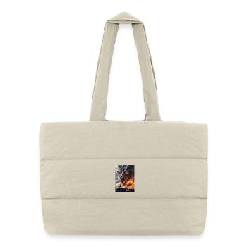 Dragon Clash Fiery Warfront - Puffer Shopping Bag - natural - Front
