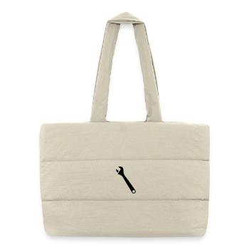 wrench - Puffer Shopping Bag - natural - Front