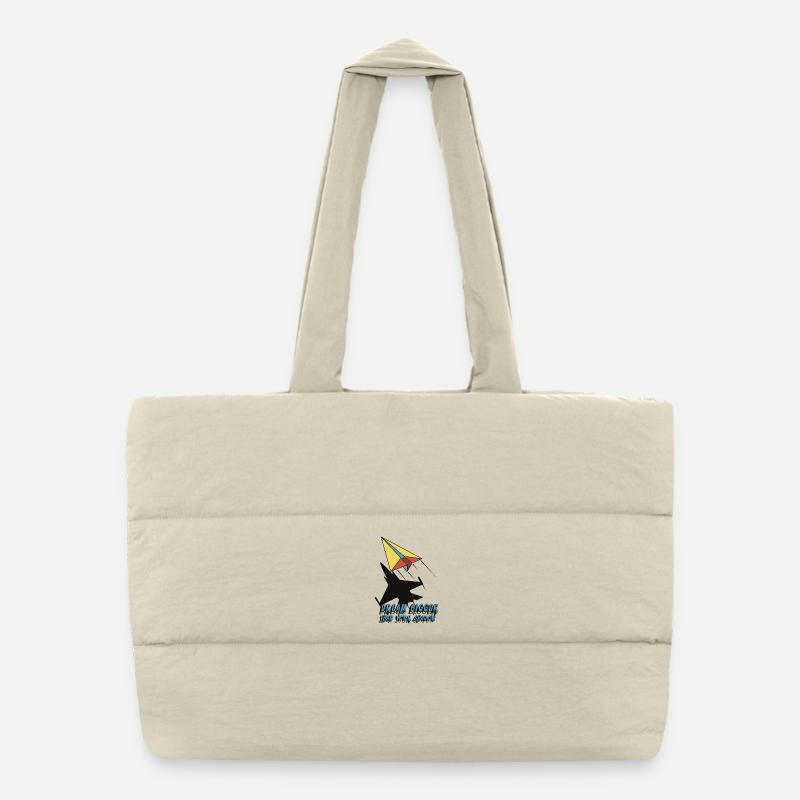 Dream bigger than your shadow Puffer Shopping Bag