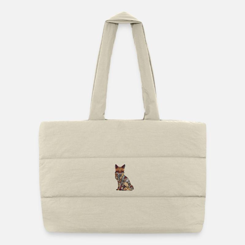 Fuchs Puffer-Einkaufstasche