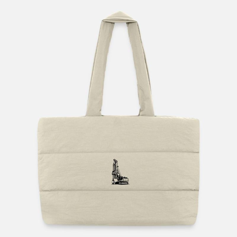 Sac shopping matelassé