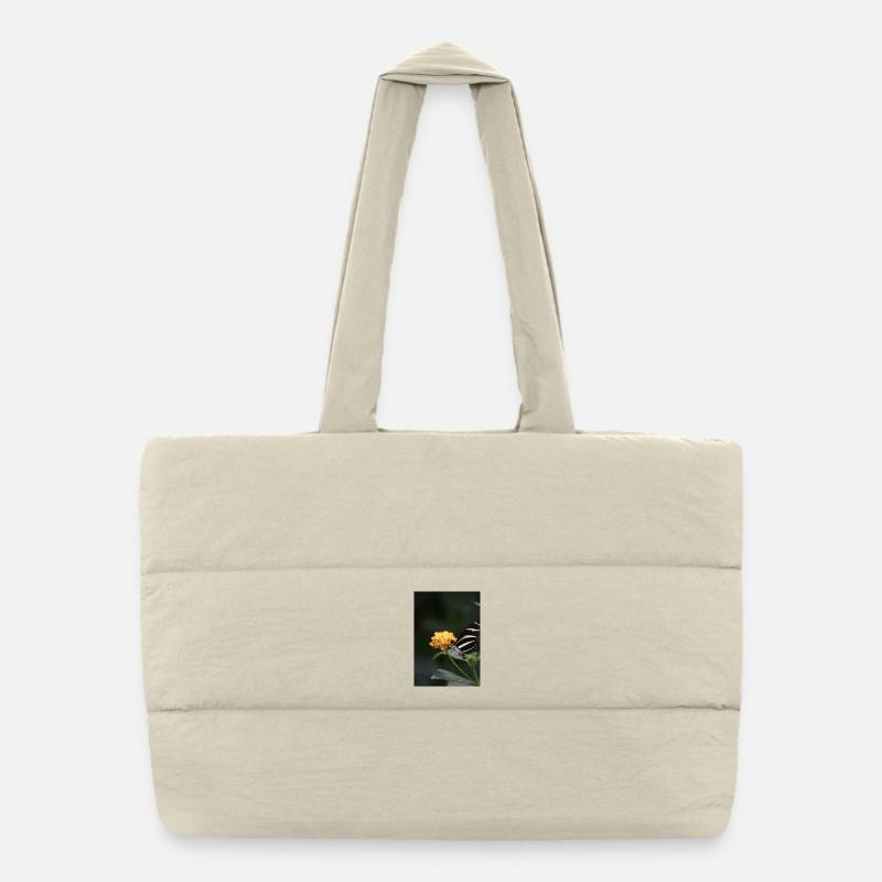 Papillon Sac shopping matelassé