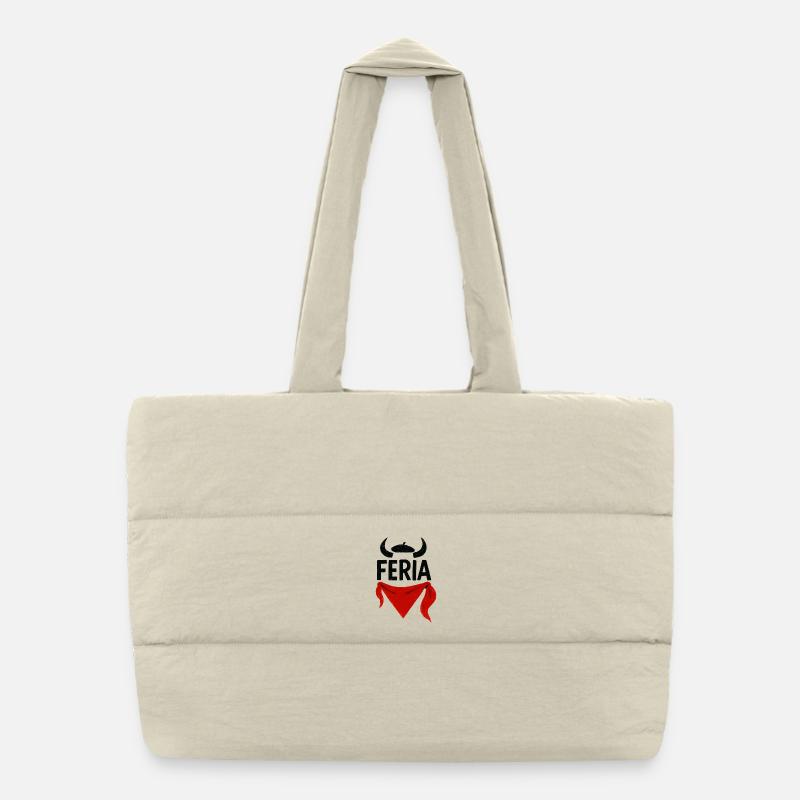 Feria - Basque Country Puffer Shopping Bag