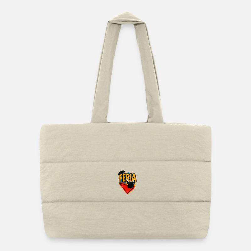 Feria - Basque Country Puffer Shopping Bag