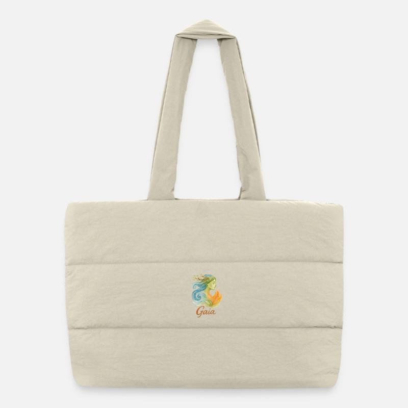 Gaïa - Mère Nature - Arbre de Vie Sac shopping matelassé