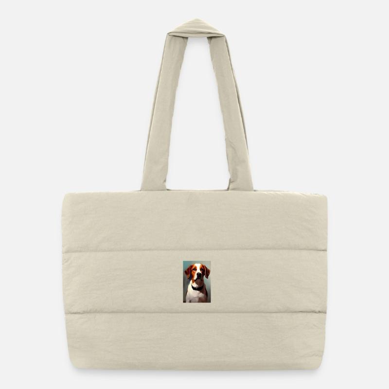 Photo de chien Sac shopping matelassé