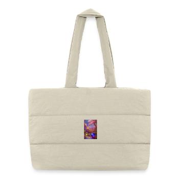 Colorful soap bubbles - Puffer Shopping Bag - natural - Front