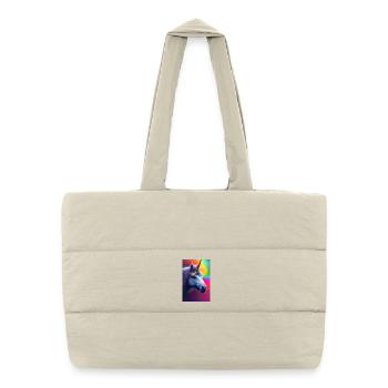 Unicorn - Puffer Shopping Bag - natural - Front