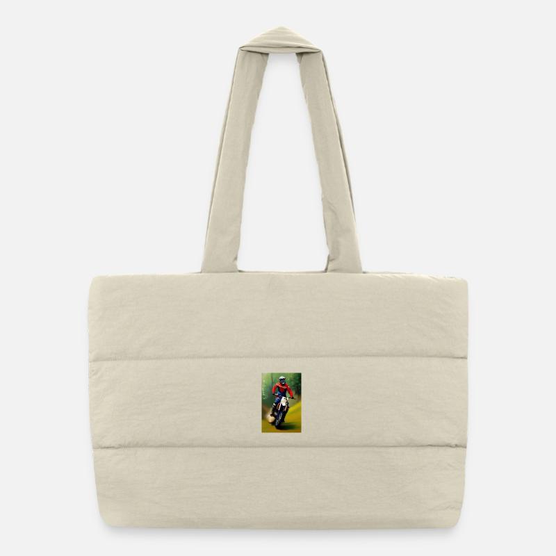 Sac shopping matelassé