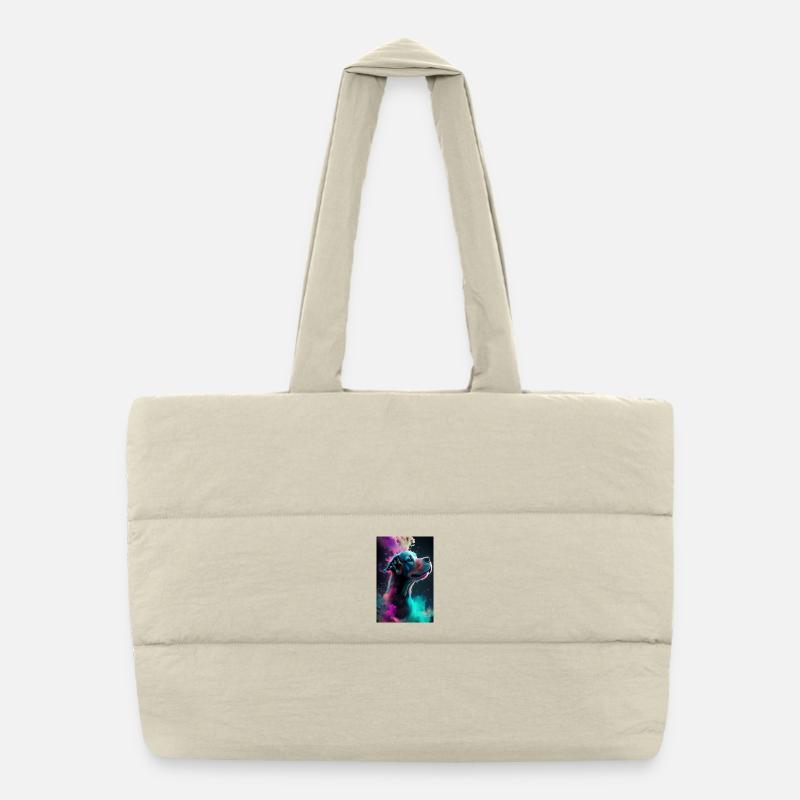 Sac shopping matelassé