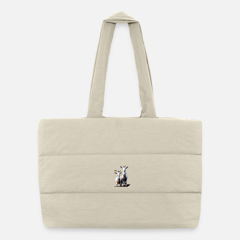 GOATS II Puffer Shopping Bag