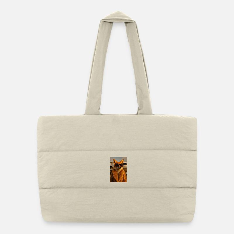 Fly me to the moon Puffer Shopping Bag