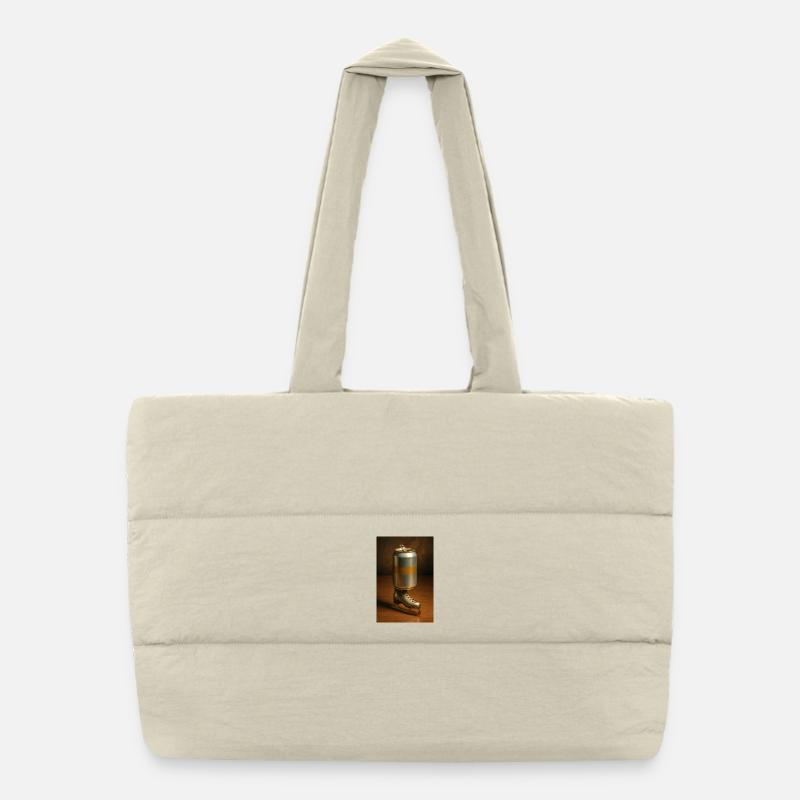 Dose und Skate Puffer-Einkaufstasche