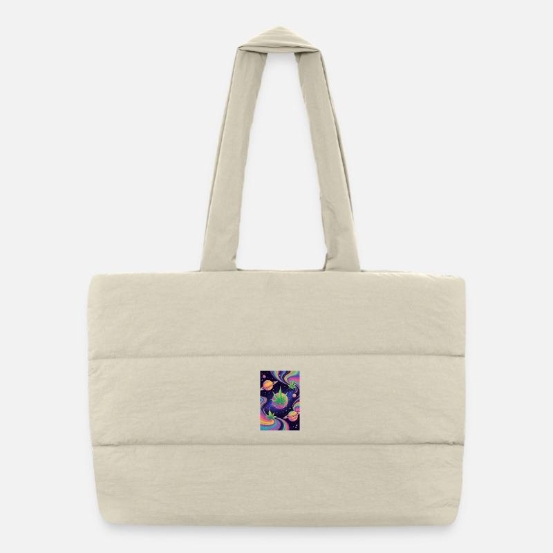 Sac shopping matelassé