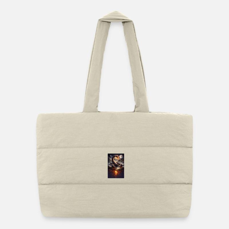 Sac shopping matelassé