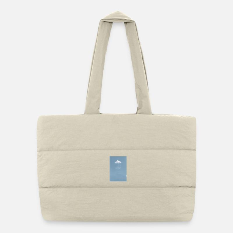 One step remains Forward Puffer Shopping Bag