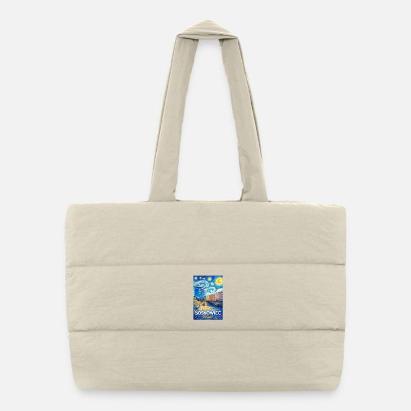 Sosnowiec, Poland Puffer Shopping Bag