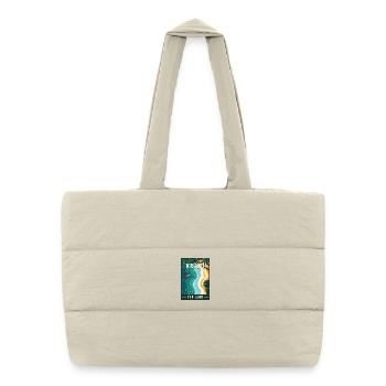 Experience Tropical Wonders of Krabi in Thailand - Puffer Shopping Bag - natural - Front