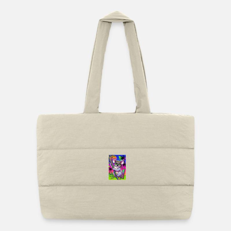 Sac shopping matelassé