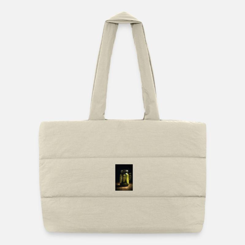 Ghosts in a Jar Puffer Shopping Bag