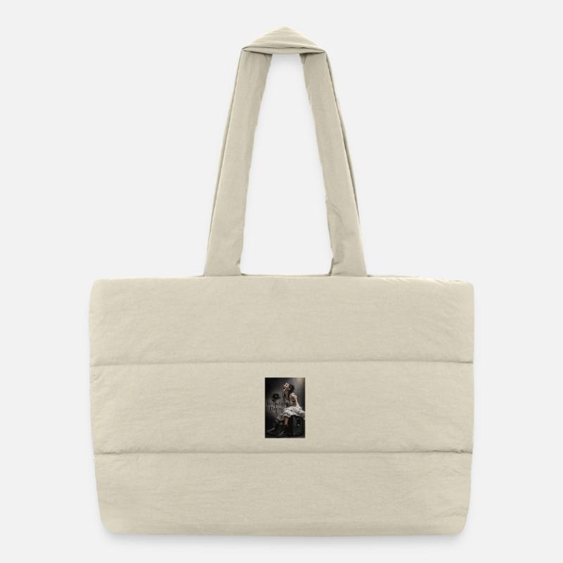 La beauté en décomposition : Moment gothique Sac shopping matelassé