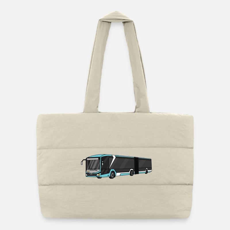 Bus, Schulbus, Busfahrer Puffer-Einkaufstasche