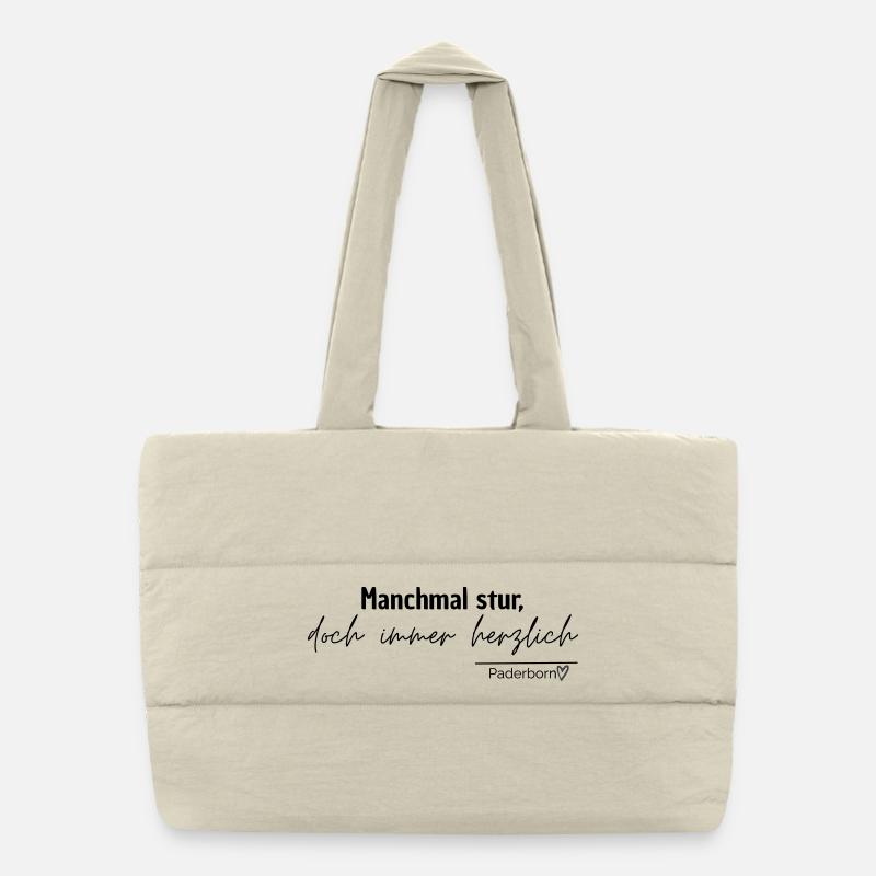paderborn Puffer-Einkaufstasche