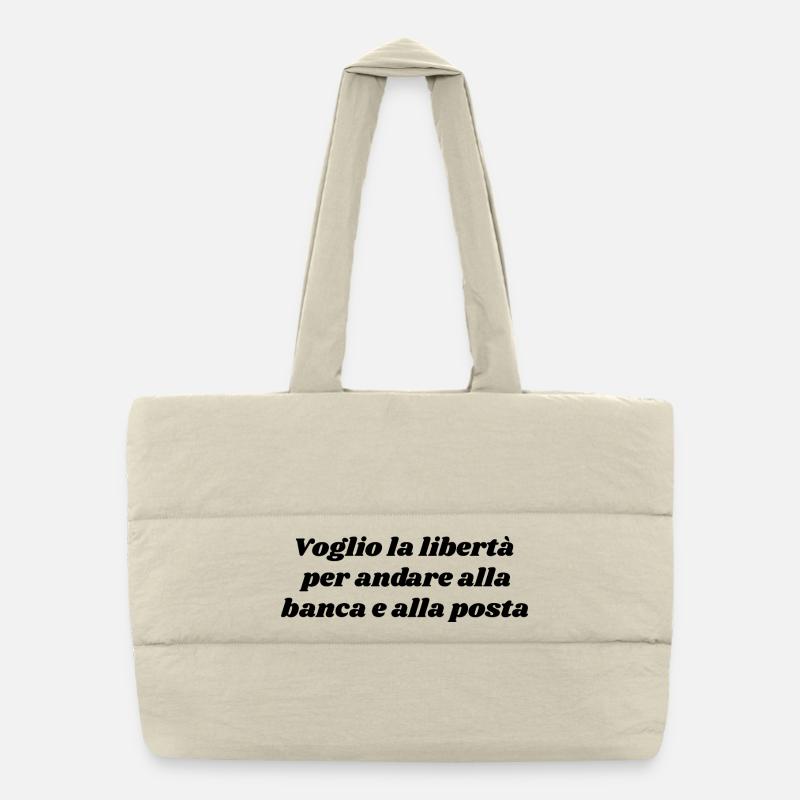 Mario Vanni Puffer Shopping Bag