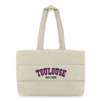 Toulouse Est. 1976 - Puffer Shopping Bag - natural - Front