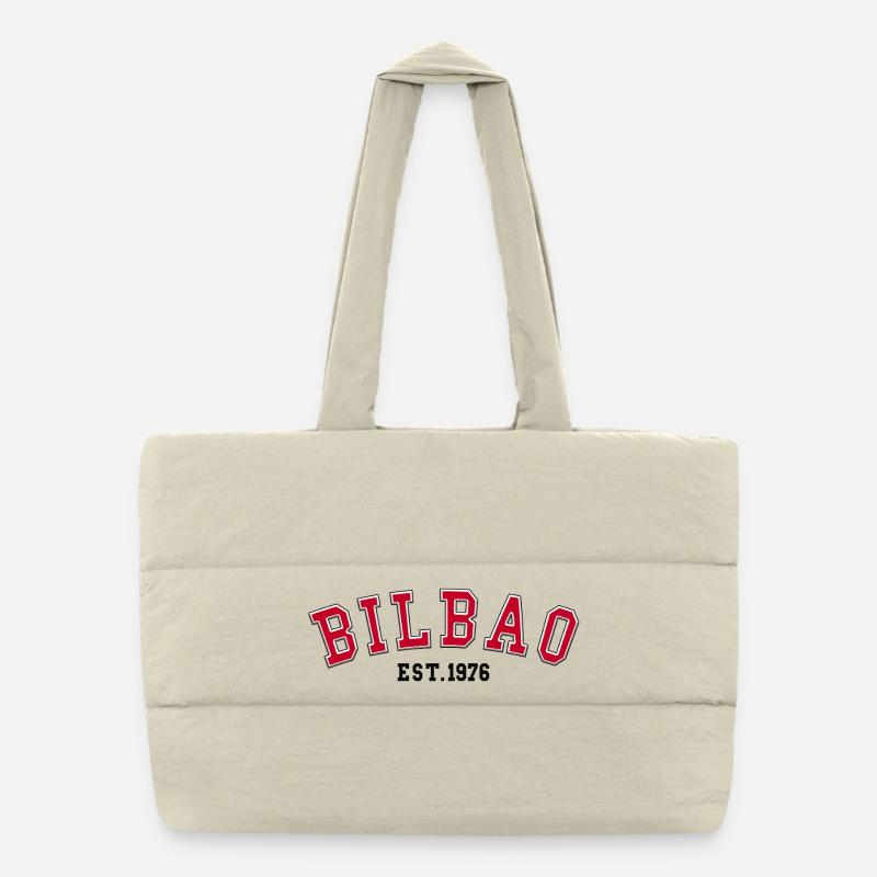 Bilbao Est. 1976 Puffer Shopping Bag