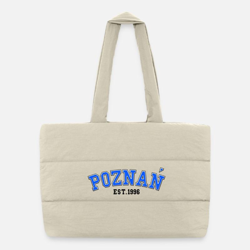 Fondation de Poznań en 1996 Sac shopping matelassé