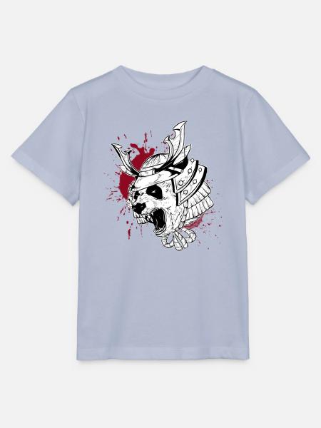 Panda Samurai Trash Stil - Stanley/Stella Kinder T-Shirt MINI CREATOR - Lavendel-Violett