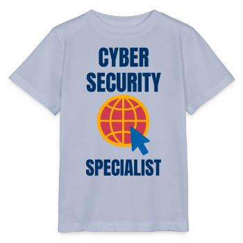 Cybersecurity - IT-Sicherheit Informatiker - Stanley/Stella Kinder T-Shirt MINI CREATOR  - Lavendel-Violett - Vorne - Braiden (125cm)