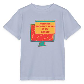 Cybersecurity - IT-Sicherheit Informatiker - Stanley/Stella Kinder T-Shirt MINI CREATOR  - Lavendel-Violett - Vorne - Braiden (125cm)