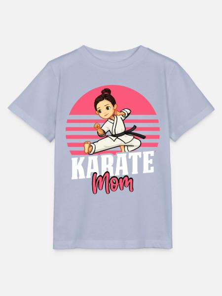 Karate Mama - Stanley/Stella Kinder T-Shirt MINI CREATOR  - Lavendel-Violett