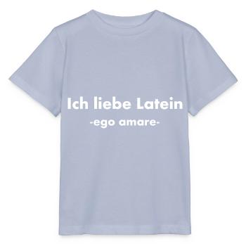 Ich liebe Latein Geschenk - Stanley/Stella Kinder T-Shirt MINI CREATOR  - Lavendel-Violett - Vorne - Braiden (125cm)